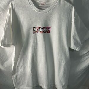 Supreme Takashi Murakami COVID-19 Relief Box Logo Tee